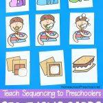 3 Step Sequencing Cards Free Printables For Preschoolers | Speech   Free Printable Sequencing Cards