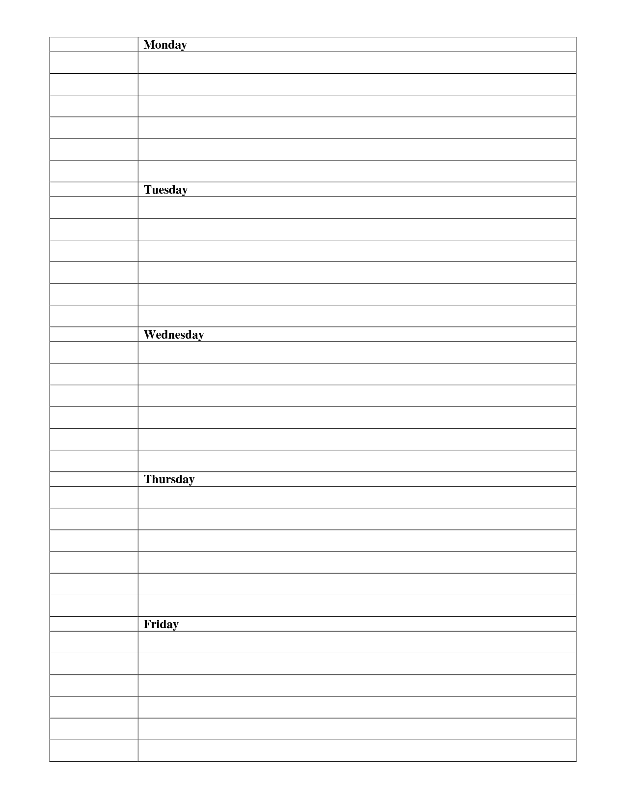 30 Images Of Weekly Homework Assignment Sheet Template | Bfegy - Free Printable Homework Assignment Sheets