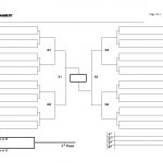 34 Blank Tournament Bracket Templates (&100% Free)   Template Lab   Free Printable Brackets