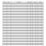 37 Checkbook Register Templates [100% Free, Printable]   Template Lab   Free Printable Transaction Register