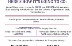 37 printable wedding program examples templates template lab free printable wedding programs 37 Printable Wedding Program Examples & Templates - Template Lab - Free Printable Wedding Programs