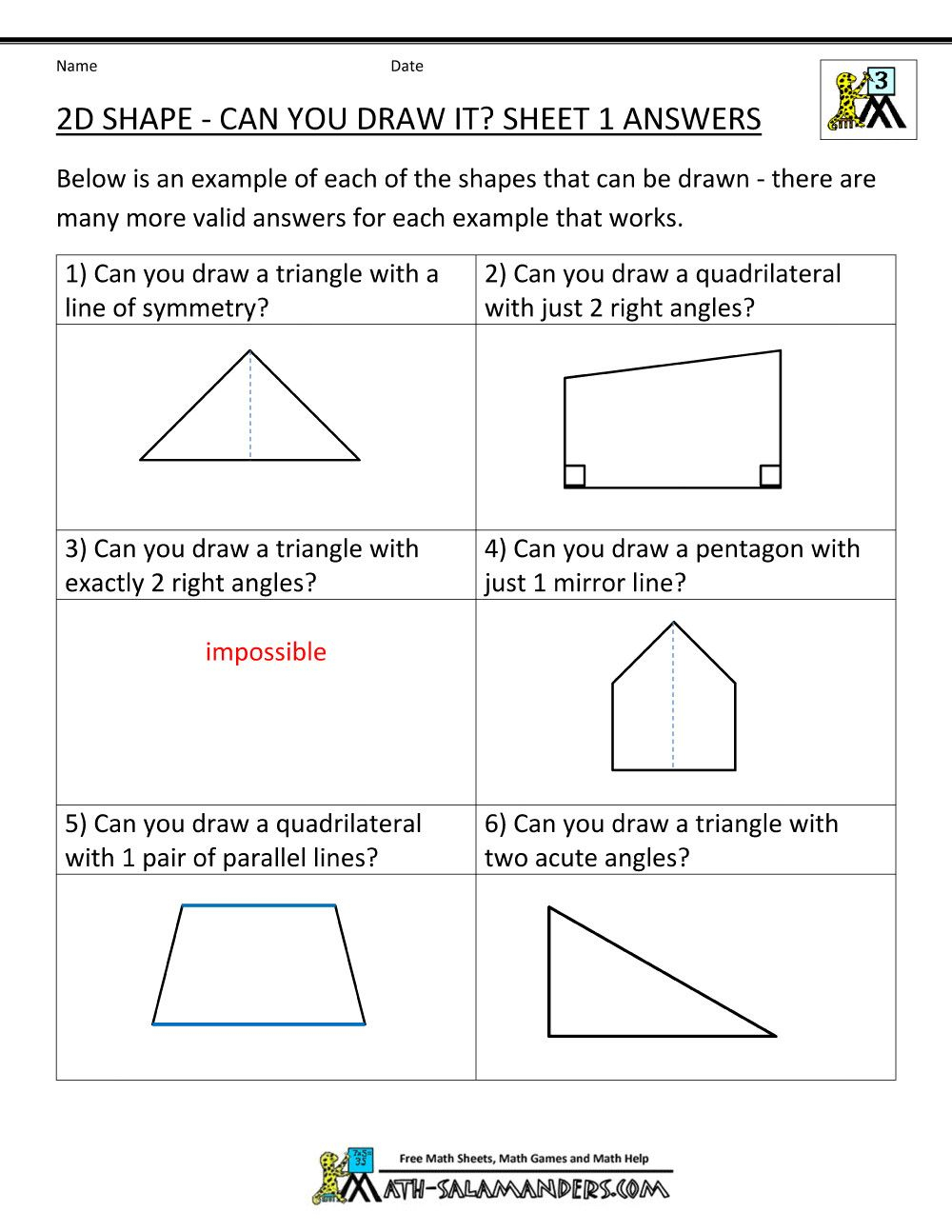 3Rd Grade Geometry Worksheets - Briefencounters Worksheet Template - Free Printable Geometry Worksheets For 3Rd Grade