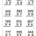 4 Digit Multiplication Worksheetsbenderos Printable Math  | 5Th   Free Printable Multiplication Worksheets For 5Th Grade