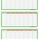 4 Week To Do Chore Chart Checklists | Free Printable Downloads From   Free Printable Charts And Lists