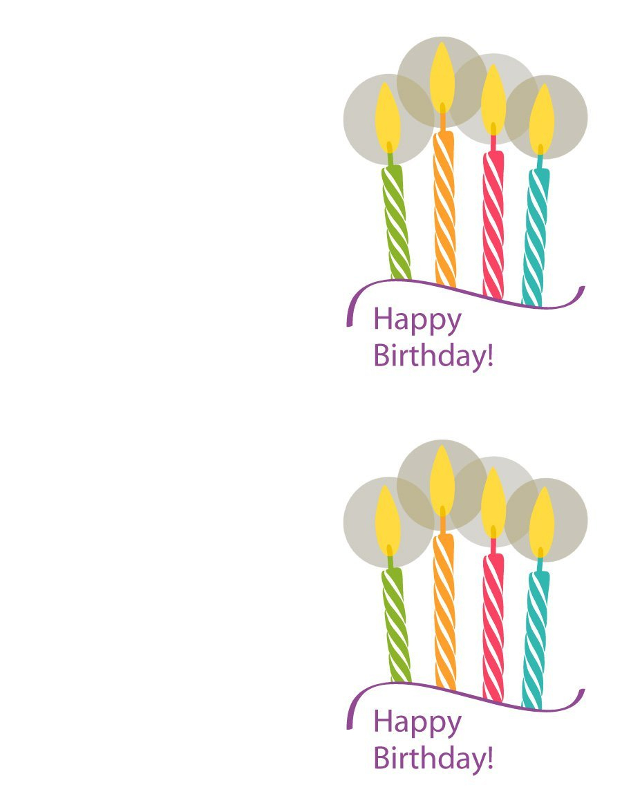 40+ Free Birthday Card Templates ᐅ Template Lab - Happy Birthday Free Cards Printable