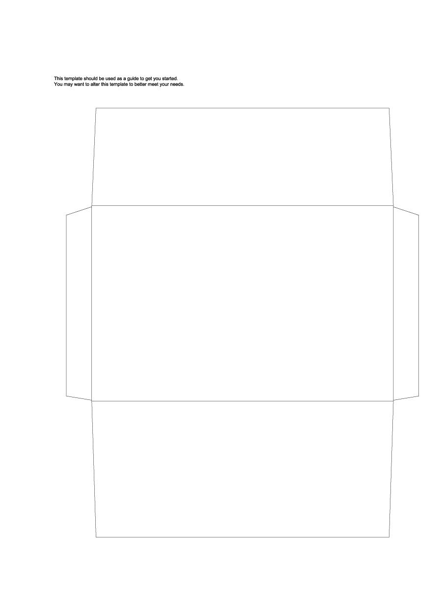 40+ Free Envelope Templates (Word + Pdf) - Template Lab - Free Printable Envelope Templates