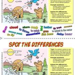 40 Free Esl Spot The Difference Worksheets   Free Printable Spot The Difference Worksheets