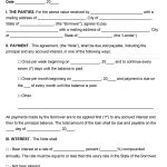 40+ Free Loan Agreement Templates [Word & Pdf]   Template Lab   Free Printable Loan Agreement Form