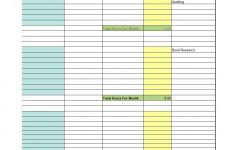 40 Free Timesheet / Time Card Templates - Template Lab - Free Printable Time Tracking Sheets