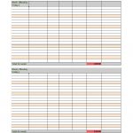 40 Free Timesheet / Time Card Templates   Template Lab   Free Printable Weekly Time Sheets