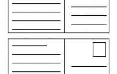 40+ Great Postcard Templates &amp; Designs [Word + Pdf] ᐅ Template Lab - Free Printable Postcard Template