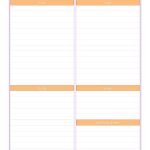 40+ Printable Daily Planner Templates (Free)   Template Lab   Free Printable Templates