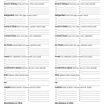 40+ Printable Grocery List Templates (Shopping List)   Template Lab   Free Printable Grocery List