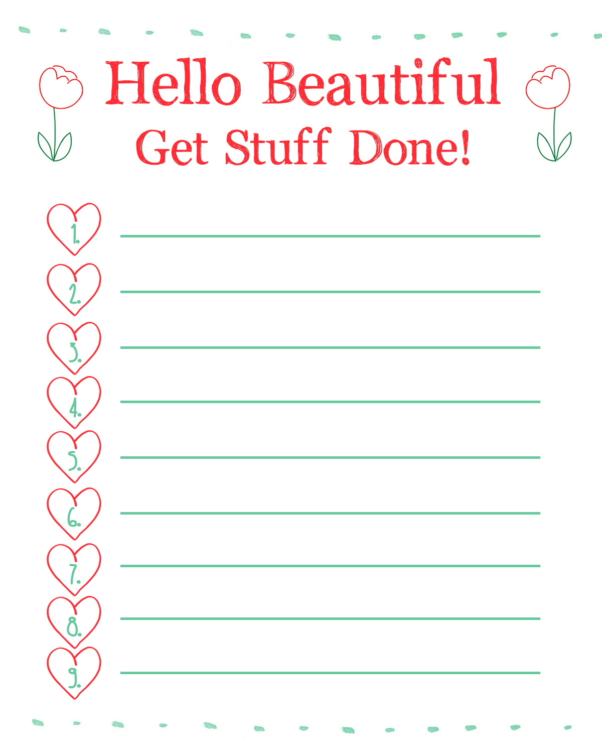 40 Printable To Do List Templates | Kittybabylove - To Do Template Free Printable