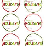 40 Sets Of Free Printable Christmas Gift Tags   Free Printable Holiday Stickers