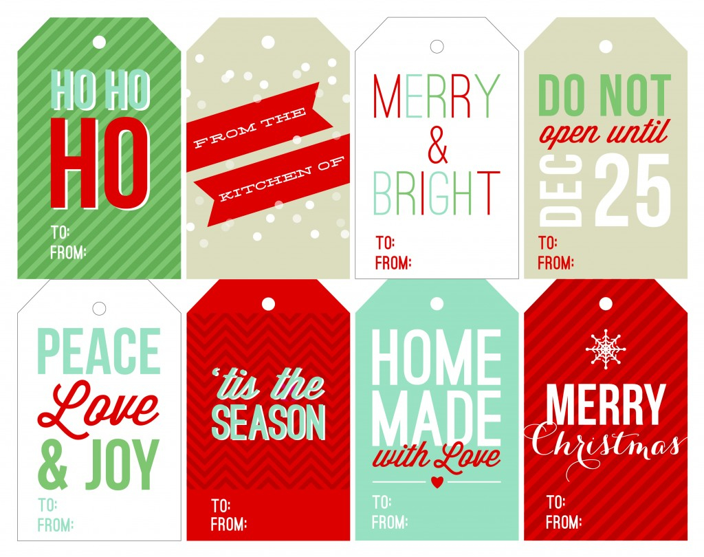 40 Unique Printable Christmas Gift Tags | Kittybabylove - Free Printable Gift Name Tags