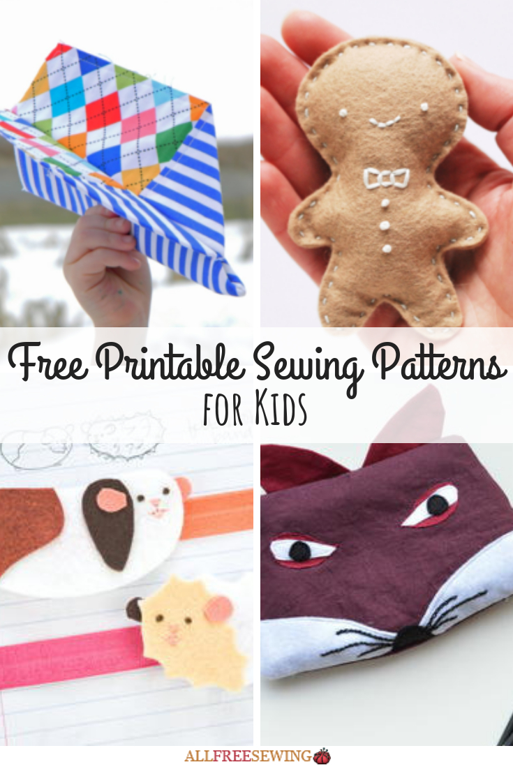 45+ Free Printable Sewing Patterns For Kids | Printable Sewing - Free Printable Sewing Patterns For Kids