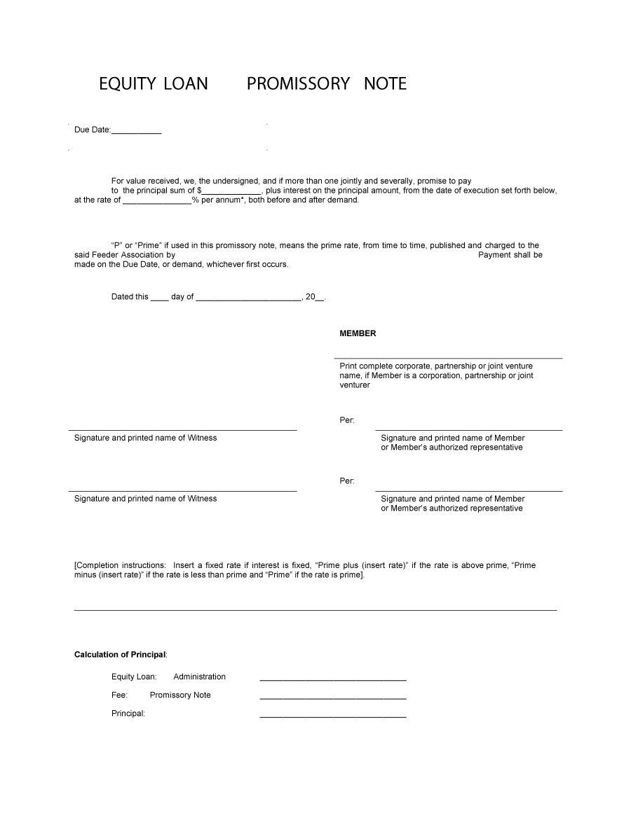 45 Free Promissory Note Templates &amp;amp; Forms [Word &amp;amp; Pdf] - Template Lab - Free Printable Promissory Note Template