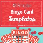 49 Printable Bingo Card Templates | Printables | Pinterest | Bingo   Free Printable Bingo Games