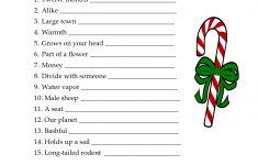 5 Images Of Free Printable Christmas Word Games | Printablee - Free Printable Picture Dictionary For Kids