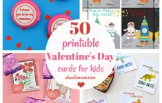 50 Free Printable Valentine's Day Cards - Free Printable Valentines Day Cards For Parents