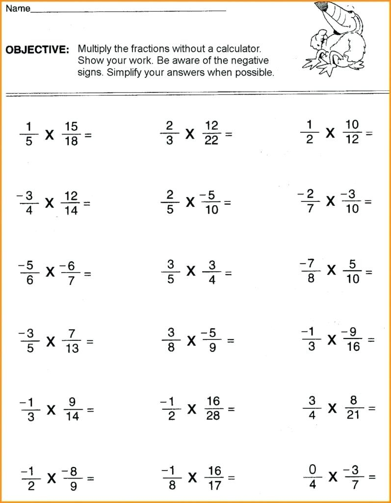 5Th Grade Math Worksheets Printable Fifth Grade Grade Collection Of - Free Printable Worksheets For 5Th Grade