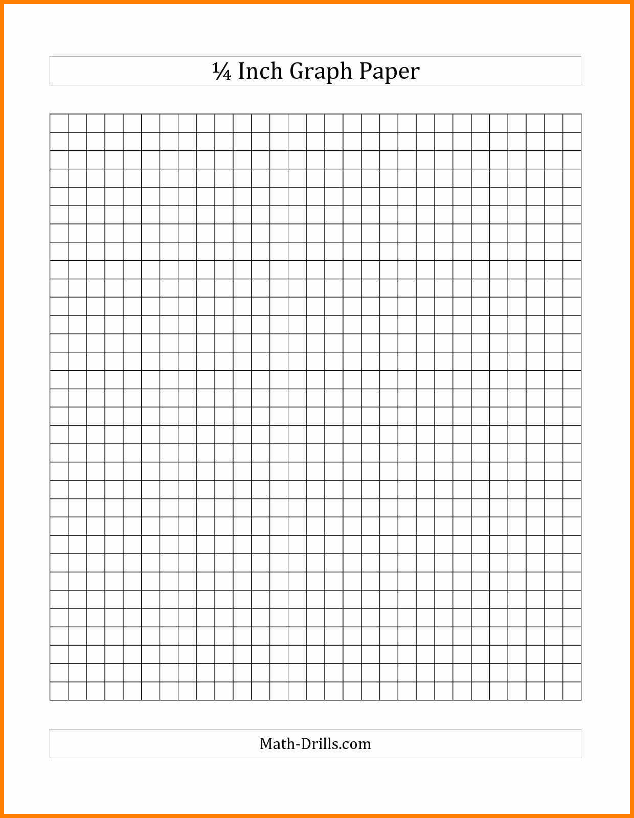 Free Printable Graph Paper 1 4 Inch Free Printable