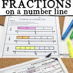 6 Activities To Practice Fractions On A Number Line   Free Printable Math Centers