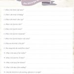 6 Bridal Shower Game Ideas (Free Printables!) | Temple Square   How Well Do You Know The Bride Game Free Printable