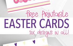 6 Free Printable Easter Cards Every Bunny Will Love | Holidays – Free Printable Easter Cards