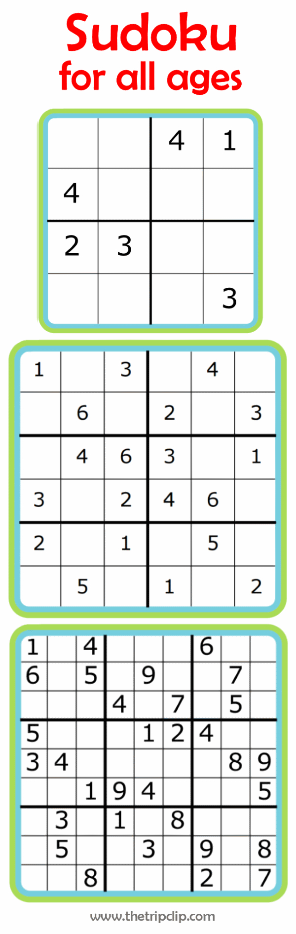 printable easy 4 by 4 sudoku