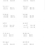 7Th Grade Math Worksheets Algebra 9Th Grade Math Worksheets   9Th Grade Algebra Worksheets Free Printable