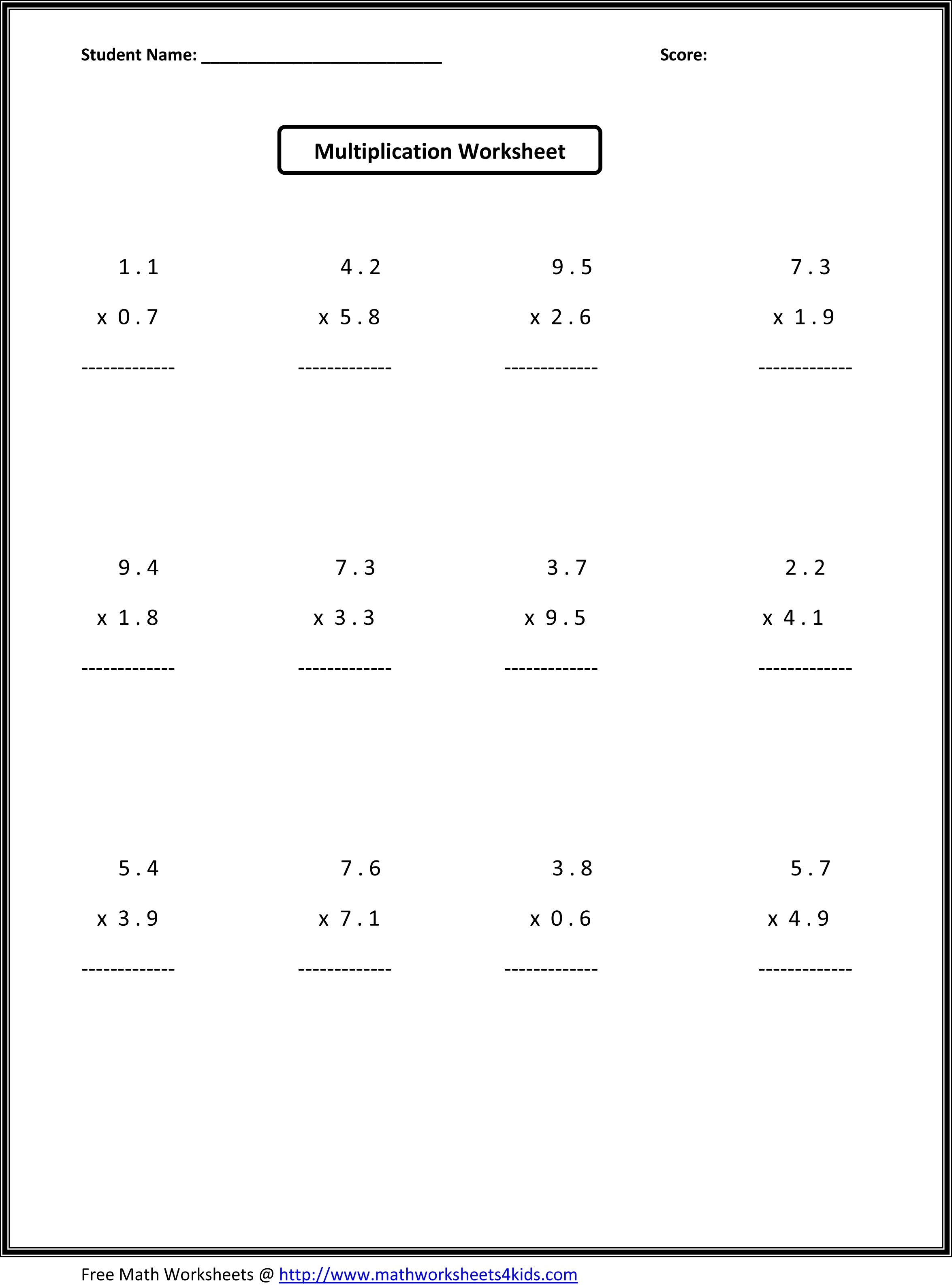 7Th Grade Math Worksheets | Value Worksheets Absolute Value - Free Printable Math Worksheets 6Th Grade Order Operations