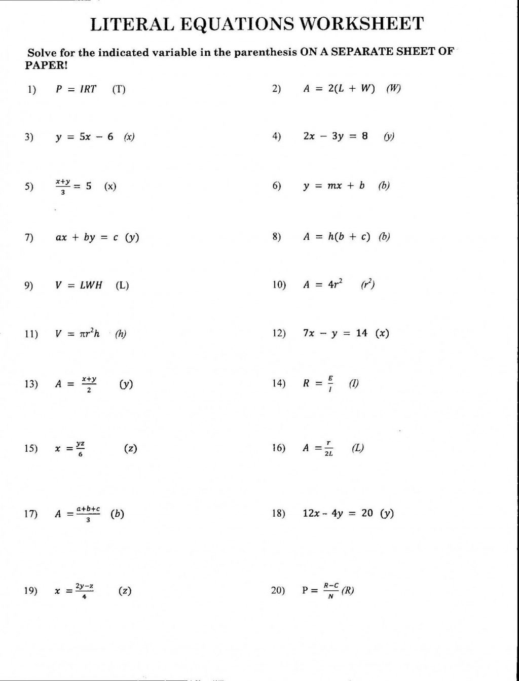 9Th Grade Algebra Worksheets Photo Math Answers Worksheet Example Of - Free Printable Algebra Worksheets With Answers