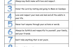 a true catholic version of the ten commandments for kids the bible free printable catholic mass book A True Catholic Version Of The Ten Commandments, For Kids | The Bible - Free Printable Catholic Mass Book