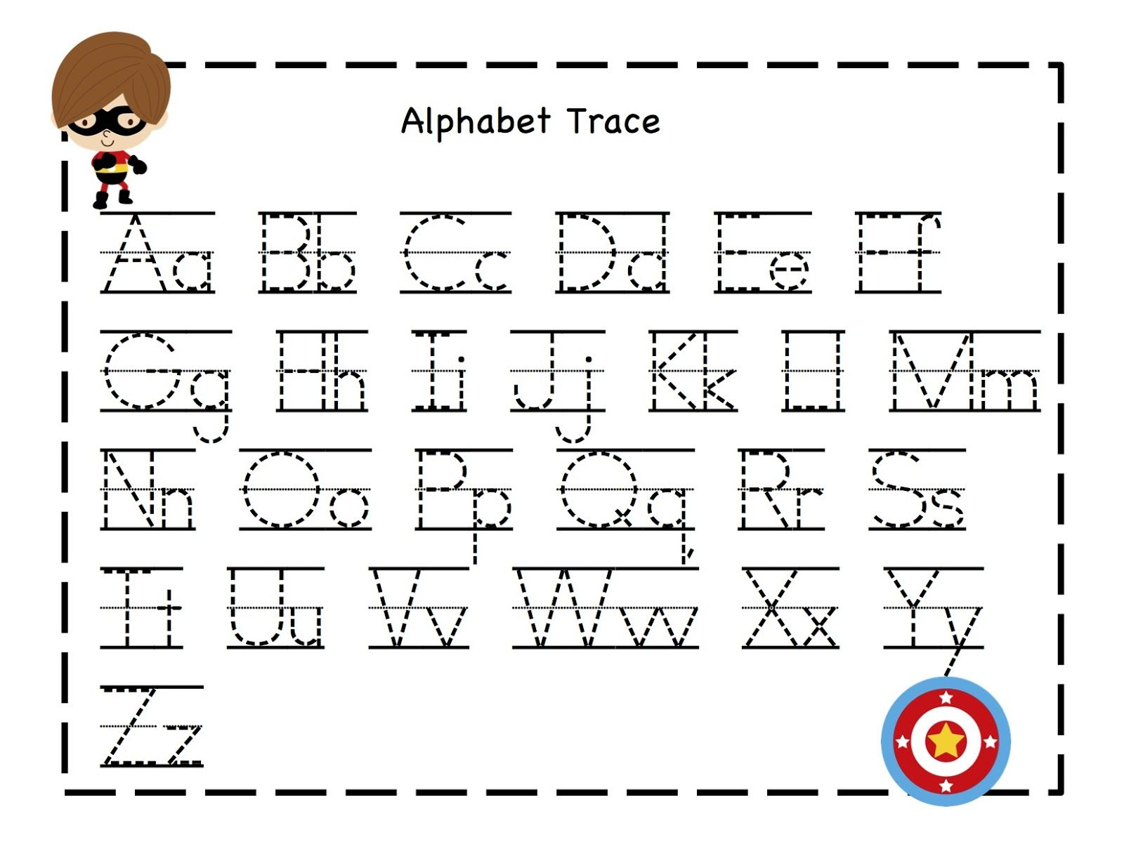 Abc Tracing Sheets For Preschool Kids | Kiddo Shelter | Kids - Free Printable Letter Tracing Sheets