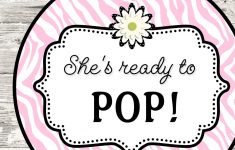 About To Pop Baby Shower Free Printables - Baby Shower Ideas - Ready To Pop Free Printable