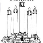 Advent Candles Coloring Pages   Free Printable Advent Wreath