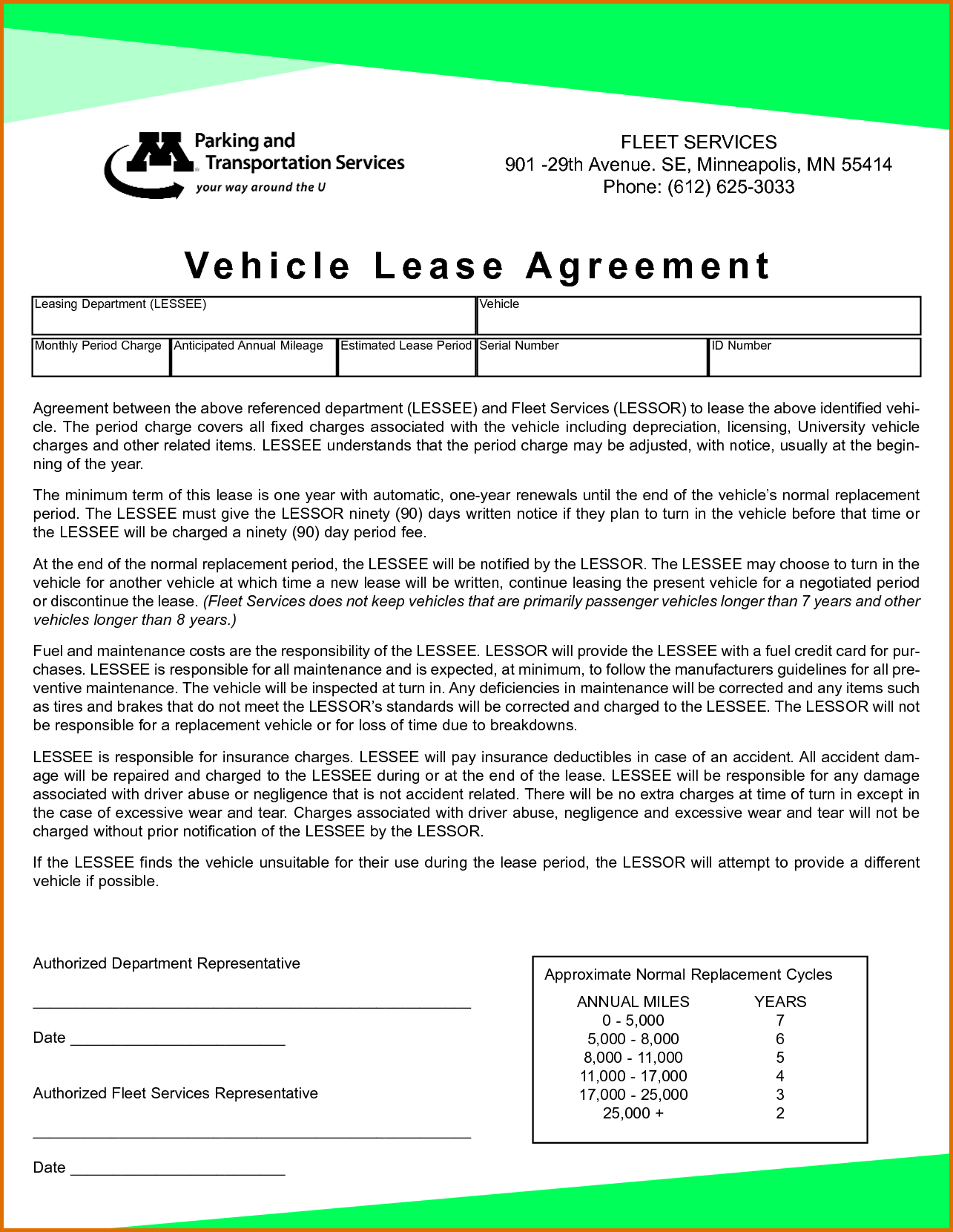 Agreement: Free Printable Vehicle Lease Agreement. Vehicle Lease - Free Printable Vehicle Lease Agreement