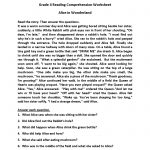 Alice In Wonderland Fourth Grade Reading Worksheets | Esl   Free Printable 4Th Grade Reading Worksheets