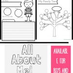 All About Me Worksheet: A Printable Book For Elementary Kids   Free Printable Level H Books
