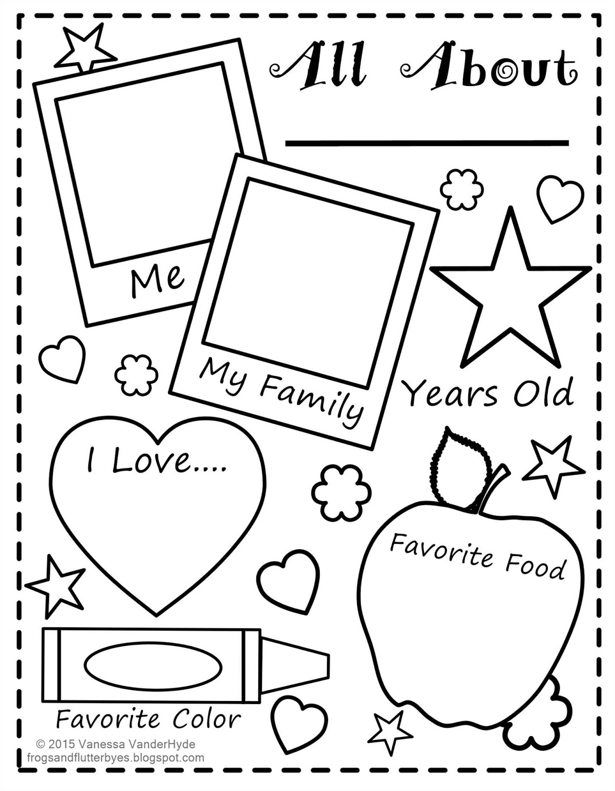 All About Me Worksheet All About Me Free Printable Worksheets - Free Printable All About Me Worksheet