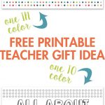 All About My Teacher Free Printable | Best Of Pinterest | Pinterest   All About My Teacher Free Printable