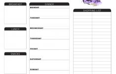 all new free printable meal planner you can edit queen of free free printable meal planner All New: Free Printable Meal Planner You Can Edit - Queen Of Free - Free Printable Meal Planner