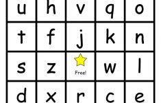 Alphabet Bingo Printable Cards - Photos Alphabet Collections - Free Printable Alphabet Bingo Cards