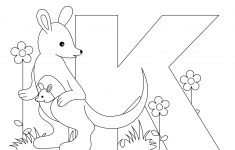 Alphabet Coloring Pages Preschool – With Kindergarten Also Childrens - Free Printable Alphabet Letters Coloring Pages