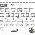 Alphabet Tracer Pages | Kiddo Shelter   Free Printable Preschool Name Tracer Pages