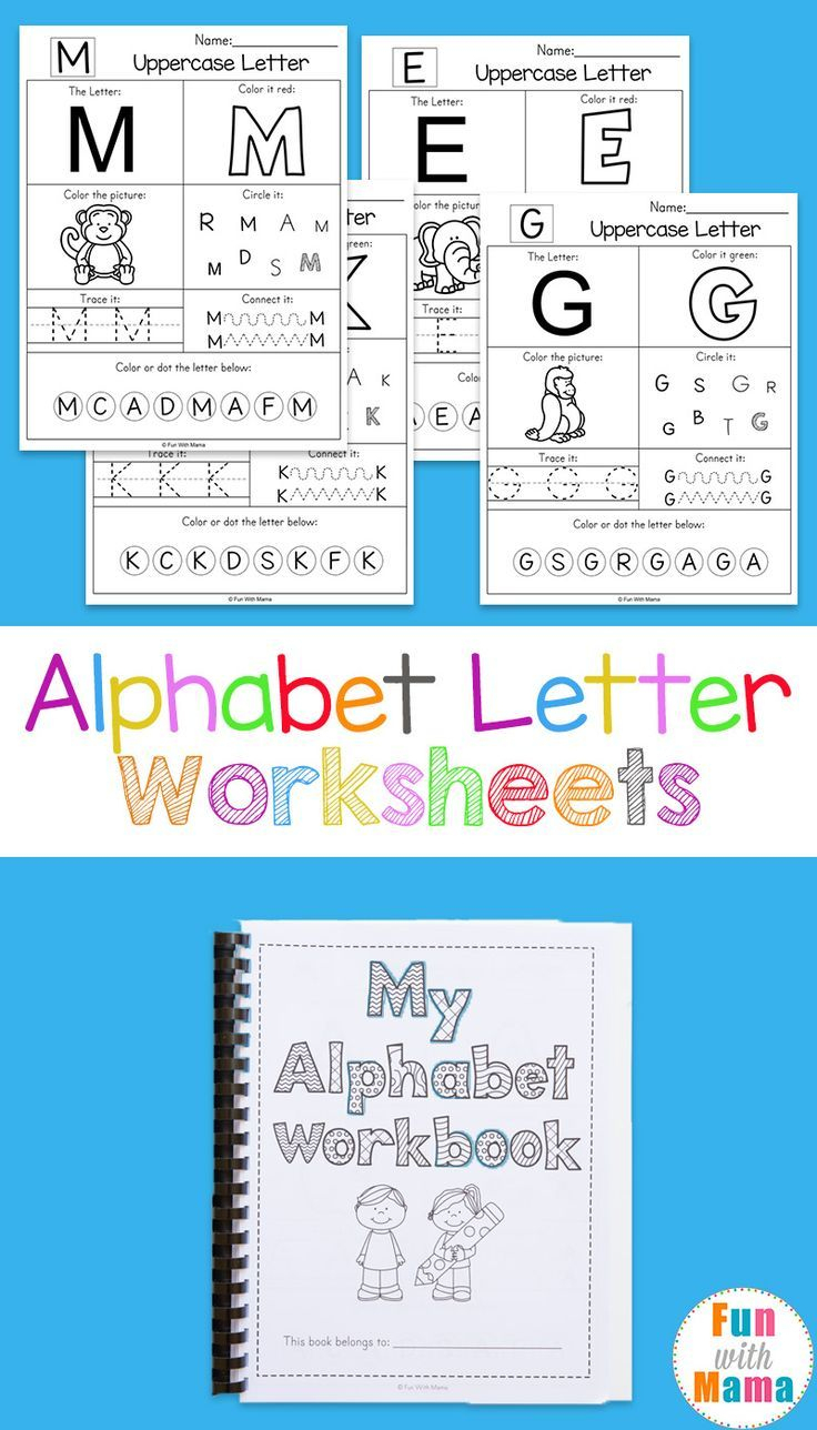 Alphabet Worksheets | Kid Blogger Network Activities &amp;amp; Crafts - Free Printable Alphabet Letters For Display