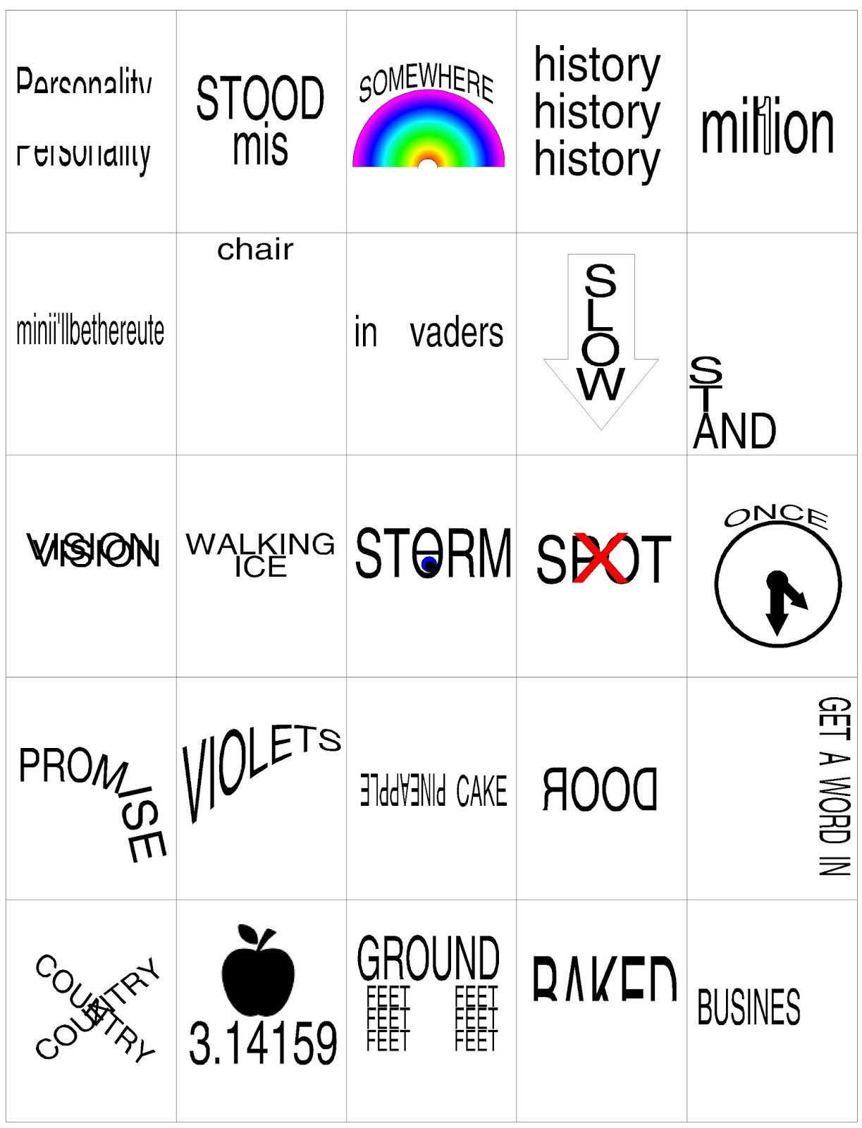 Types Of Brain Teaser Games