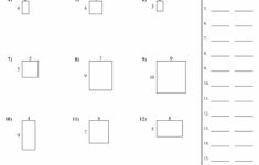 Area &amp; Perimeter Worksheets With Free Printable Perimeter Worksheets - Free Printable Perimeter Worksheets 3Rd Grade